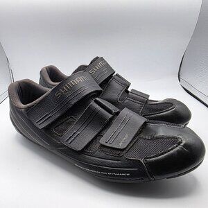 Shimano Dynalast Mens Size 10.5 Black Road Cycling Biking Shoes SH-RP200SL
